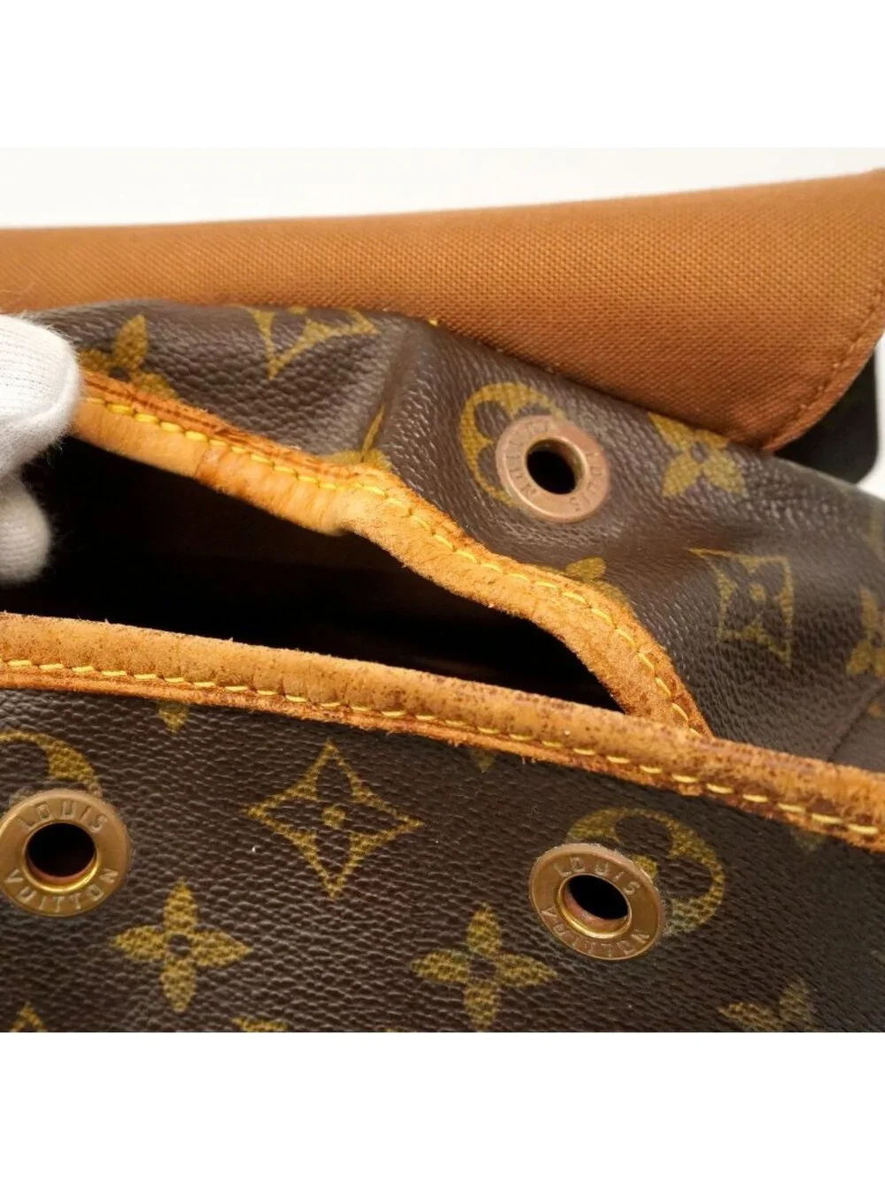 Louis Vuitton Backpack Monogram Montsouris GM Brown